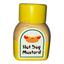 Melissa  Doug Condiments Mustard Wood Play Food HTF