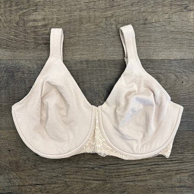 Bali Women's Minimizer Bra, Breathe Underwire Minimizer Bra DF3423 Beige 42DD