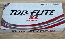 NEW Top Flite XL Distance Golf Balls 18Pk Superior Distance Speed Durability NIB