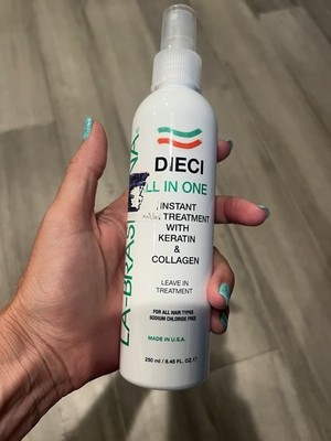La-Brasiliana Dieci All-In-One Instant Hair Treatment - 8.45 fl.oz.