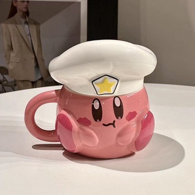 Cosplay Chef Kirby Mug Personalisierte Keramik Tee Kaffee Tasse Halloween Gifts