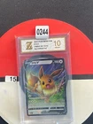 Pokémon S-Chinese Card Eevee V Holo CBB2C 01 13/15 Gem Pack Grade 10