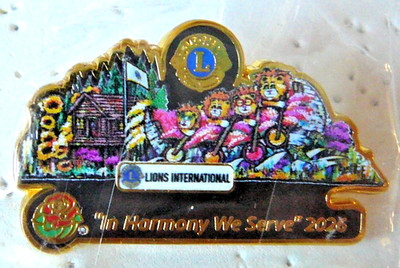 Lions Club Pins - 2026 ROSE BOWL PIN