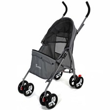 Pet Stroller Dog Cat Puppy Pram Pushchair Travel Cart Jogging Buggy Carrier