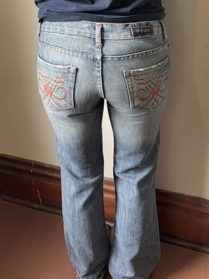 Rock & Republic Jeans Old Style No Stretch Size 28