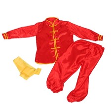  1Set Chinese Traditional Outfits: Kids Kung Fu Clothing - Kids Long Sleeve Top