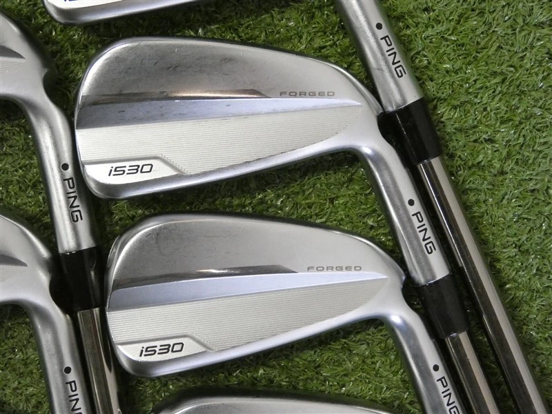 PING i530 Forged Irons 4-W Recoil 95 F4 Stiff Graphite Black Dot  - Image 2 of 4