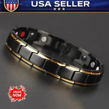 Copper Magnetic Bracelet Energy Healing Therapy Arthritis Pain Relief Men Women