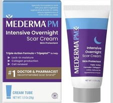 Mederma PM Intensive Overnight Scar Cream Makes Scars Smaller and Less Visible