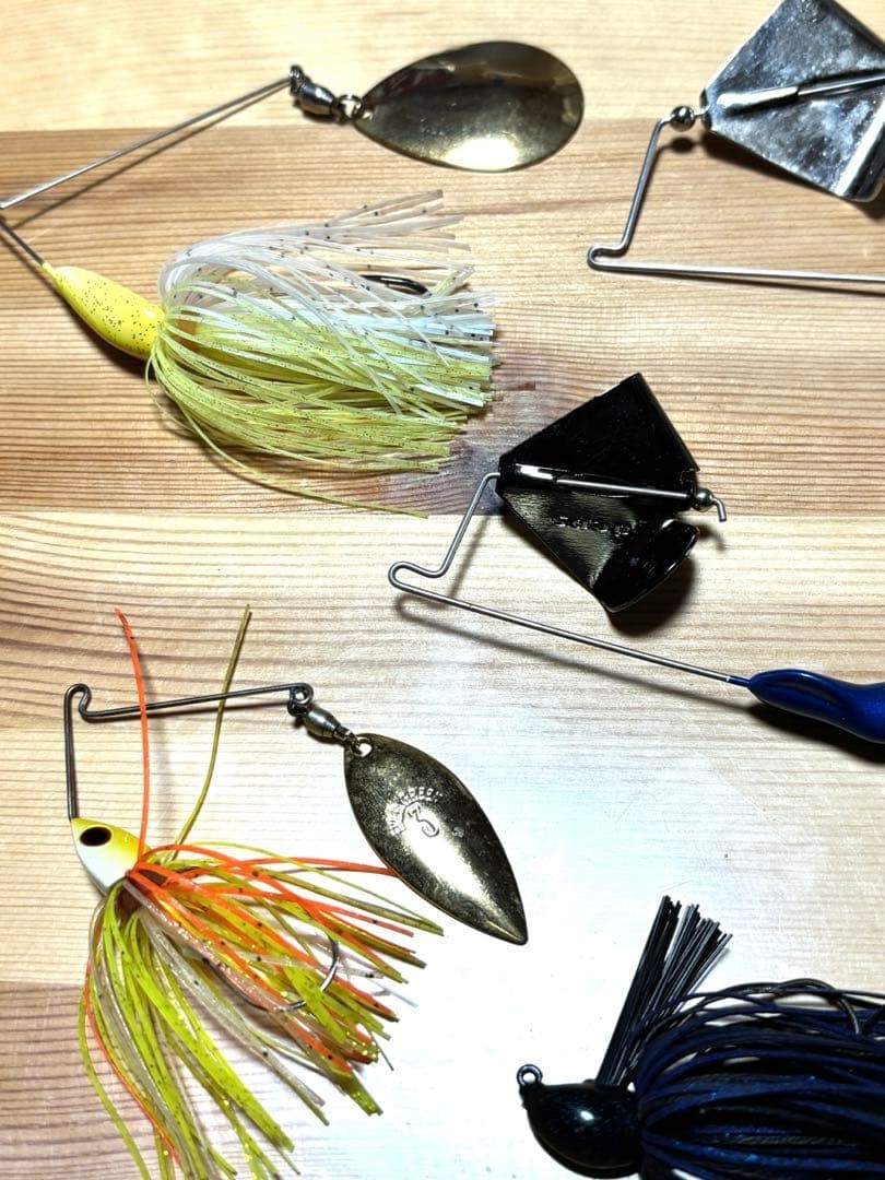 Buzzbait Spinnerbait Lure Set Bulkbass Fishing Retired - Image 2