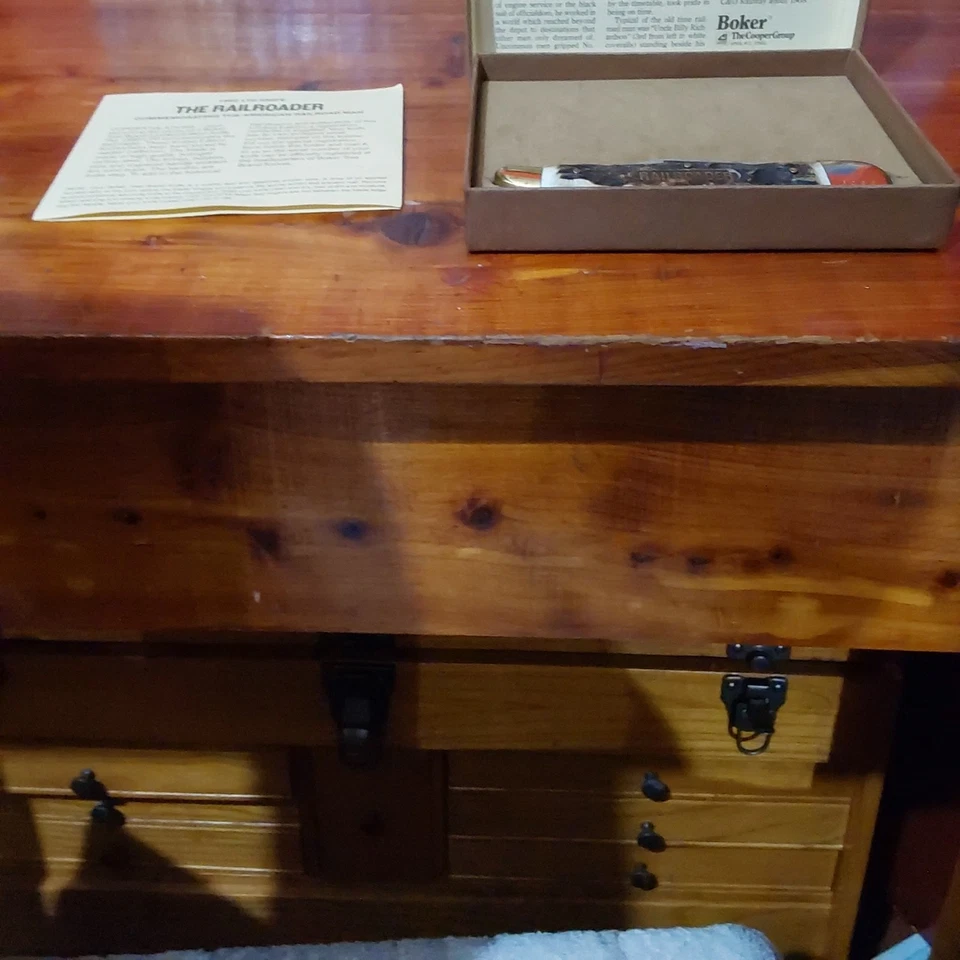 CUCHILLO CAZADOR PLEGABLE BOKER TREE MARCA SOLINGEN ALEMANIA CIERVO CIERVO (25710) Foto 2 de 3