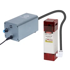 10W Actual Output Laser Module With Air Assist Pump For CNC Engraving Cutting