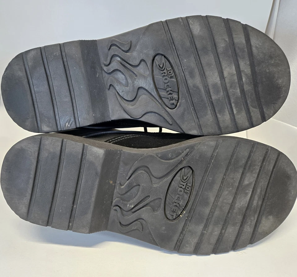 Joe Rocket Big Bang Botas de Motocicleta Negras Hasta el Tobillo EE. UU. Para Hombre Talla 10 Foto 3 de 3