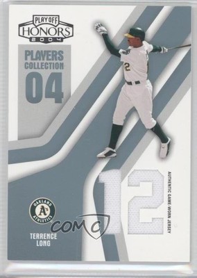2004 Playoff Honors Players Collection 24/50 Terrence Long #PC-91 0q4