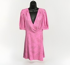 Kate Spade Pink Faux Wrap Dress Women’s Meadow Floral Size 4