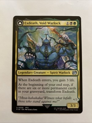 Exdeath, Void Warlock | MTG | NM