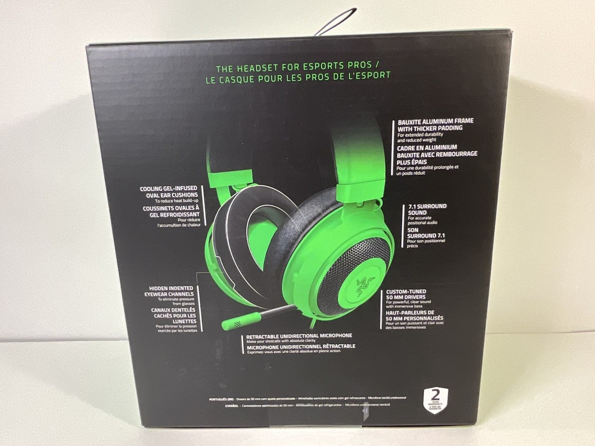 Razer RZ04-02830200-R3U1 Over the Ear Kraken Gaming Headset