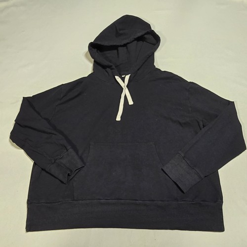 Monrow Classic Womens Black Hoodie Sweatshirt Pullover Size Small - Picture 1 of 6