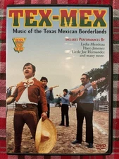 Tex-Mex-Music of The Texas Mexican Borderlands DVD-Rare, OOP Flaco Jimenez+more