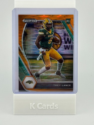 #ad #ad Trey Lance Orange Pulsar Prizm #120 49 – 2021 Panini Prizm Draft Picks RC $45.00