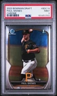 2023 Bowman Draft Chrome 1st Paul Skenes PSA 9 Pirates DF1
