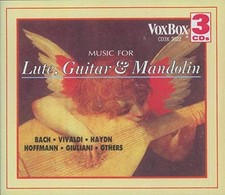 Music for Lute, Guitar and Mandolin - Various Artists CD 6HVG The Cheap Fast