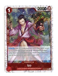 Izo (OP03-003) Jolly Roger Foil PRB-01 Premium Booster -The Best- One Piece TCG