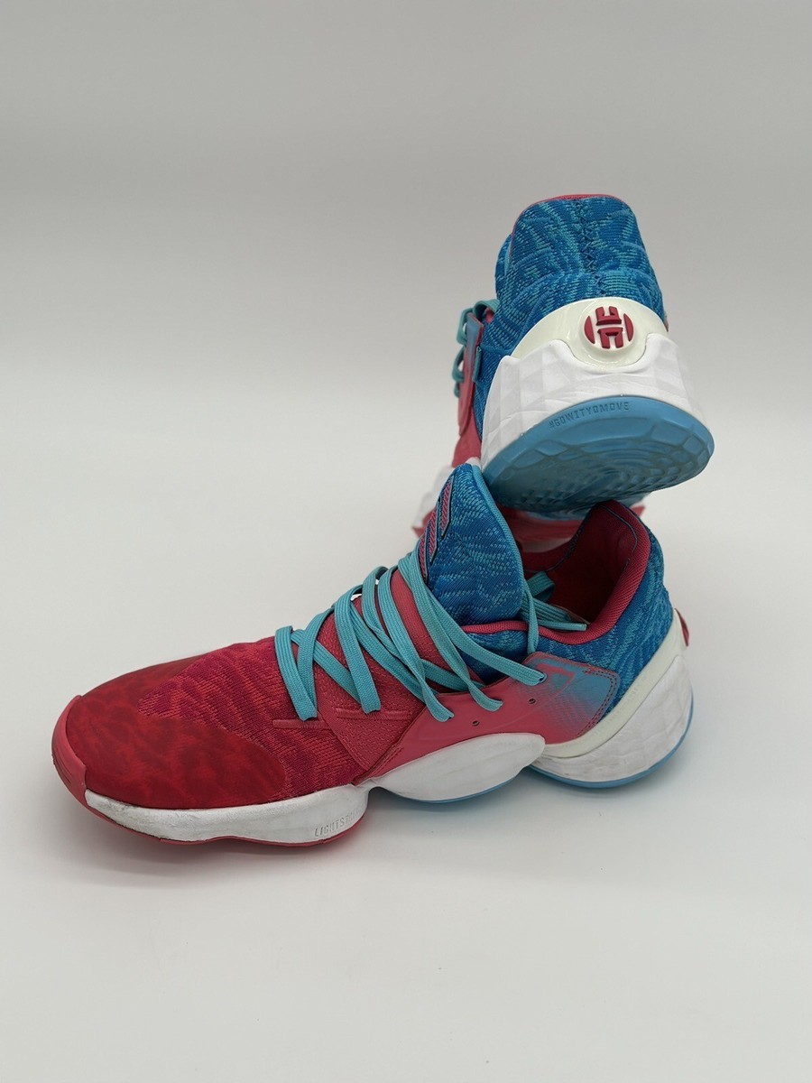 ADIDAS Harden Volume Vol 4 Sneakers Candy Paint Pink & Blue  display picture 2