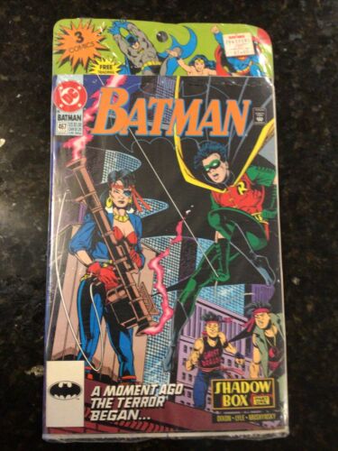 DC COMICS BATMAN #’ s 467 , 468 & 469   3-PACK 1992 STILL SEALED - Picture 1 of 2