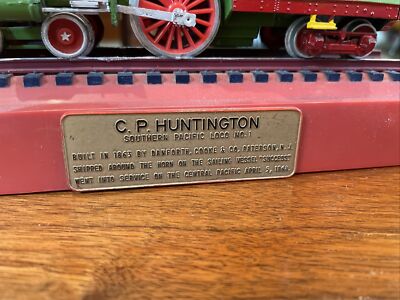 Vtg CP Huntington Southern Pacific No. 1 Steam Locomotive Plastic
