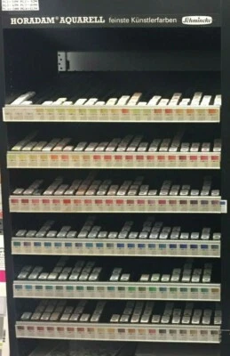 Schmincke Horadam Aquarell feinste Künstlerfarben einzel Halbe Näpfe ALLE FARBEN
