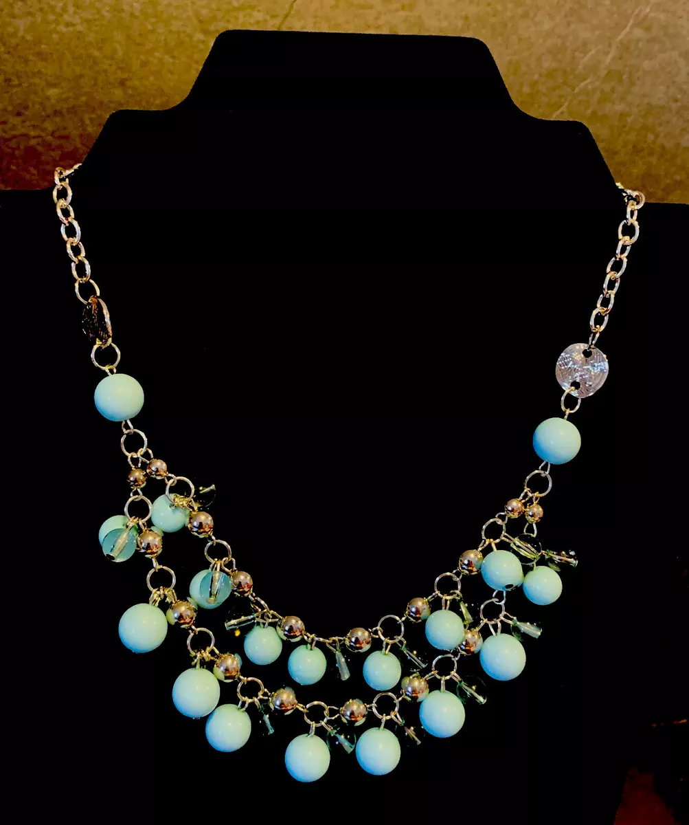Seaside soiree cheap blue necklace