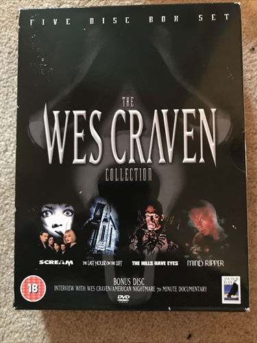 The Wes Craven Collection DVD Horror NA