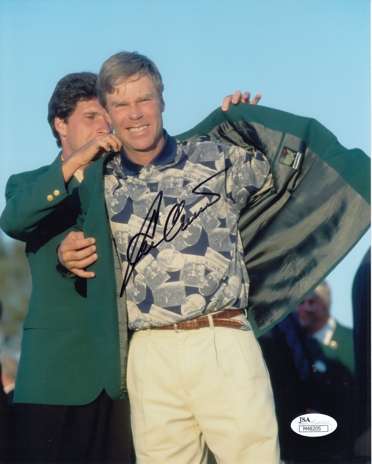 Ben Crenshaw Autographed Signed 84 Masters #1 8X10 Photo W/JSA Golf 090918 