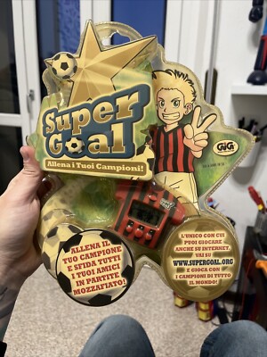 Very Rare Bebit Super Goal Milan Tamagotchi Football Theme Gig New Collectible