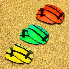 3 Pairs Lenses Replacement for-Oakley Ravishing Polarized-Red Green Gold