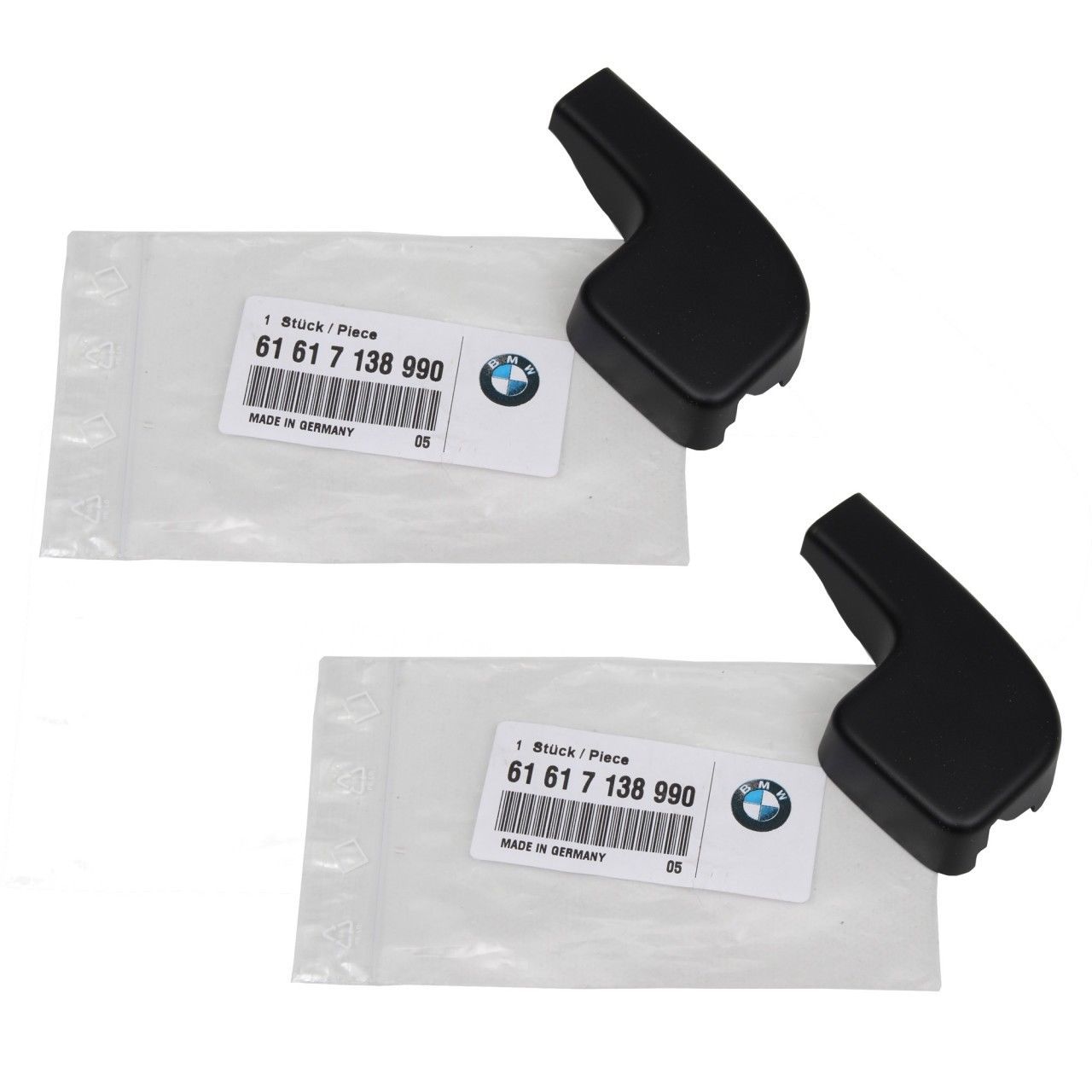 2x Genuine BMW Wiper Arm Cover Trim E90 E91 E92 E93 3 Series eBay