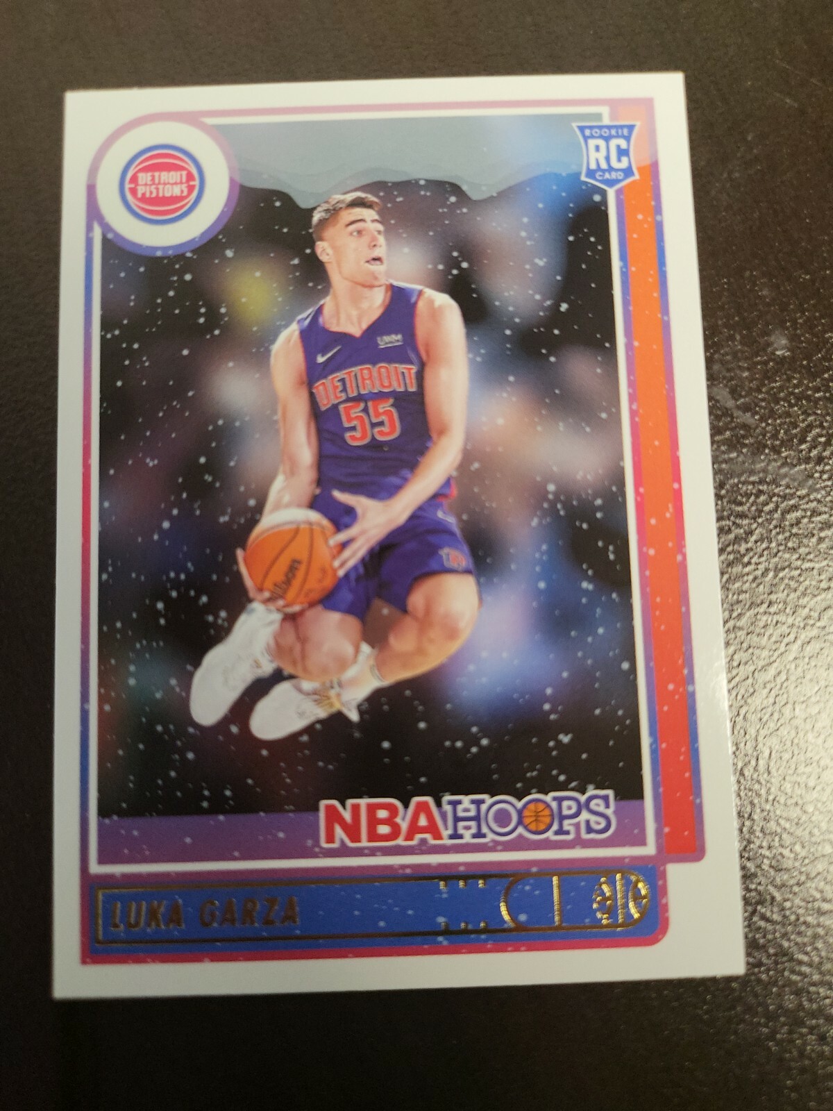 2021 - 2022 Panini Hoops Luka Garza RC HOLIDAY card #250
