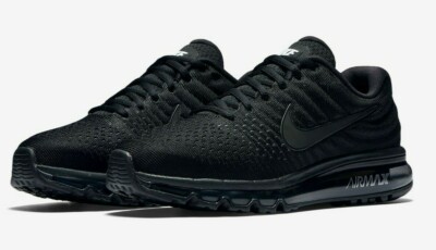 Nike Air Max 2017 Men's Size 12 Triple Black 849559 004 Running