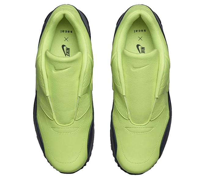 NIKE Sacai x NikeLab Air Max '90 scarpa slip on da donna (volt ossidiana) taglia 7 5