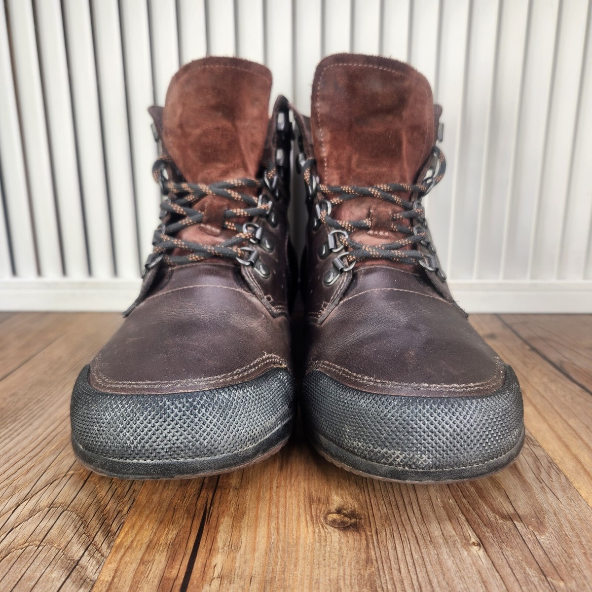 Sorel Men\'s Ankeny Mid Hiker Boot Brown Leather Size 14 Sorel Mens Ankeny II Mid OD Boot Tobacco main image 4