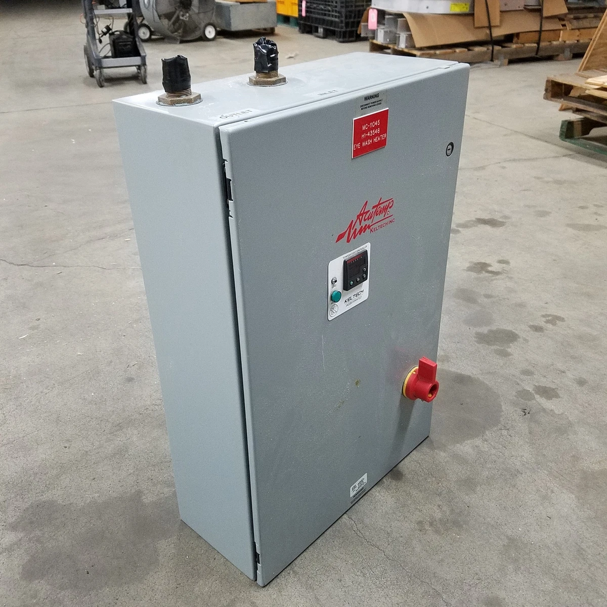 Keltech CLE183/480D-AL1-NFDS Eyewash Tankless Water Heater, 480VAC, 18kW, 3  PH | eBay
