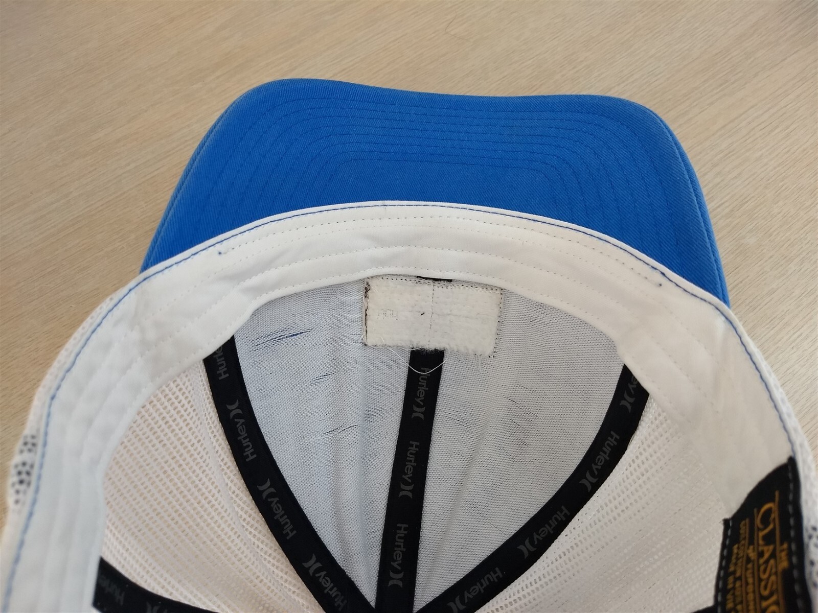 HURLEY LOGO PATCH ADJUSTABLE SNAPBACK TRUCKER/MES… - image 13