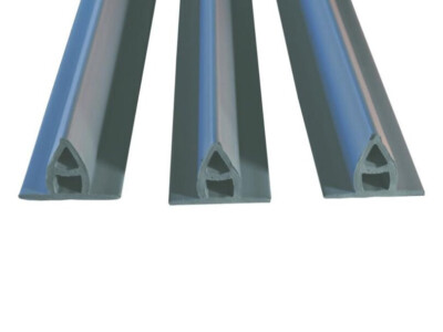 PVC Stehfalzprofil 30m DUNKELGRAU DACHBLEI EPDM FEUERSTEIN