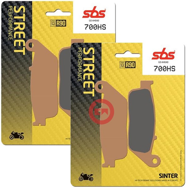 SBS 700HS Set BremsbelÄGe Vorne Honda CBR R 500 2013-2015-image