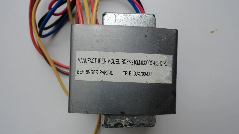 Behringer pro mixer DJX700 Transformer for part  SD57-210M-0300DF-BEH2 - image 2 of 4