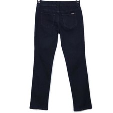 Chico's So Slimming Womens Skinny Jeans Size 0 X 31 Regular Stretch Dark