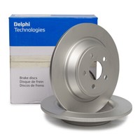 Delphi Bremsscheiben Ø 316Mm FüR Ford Galaxy (Ck) S-MAX (Cj) 17 Zoll Edge Hinten