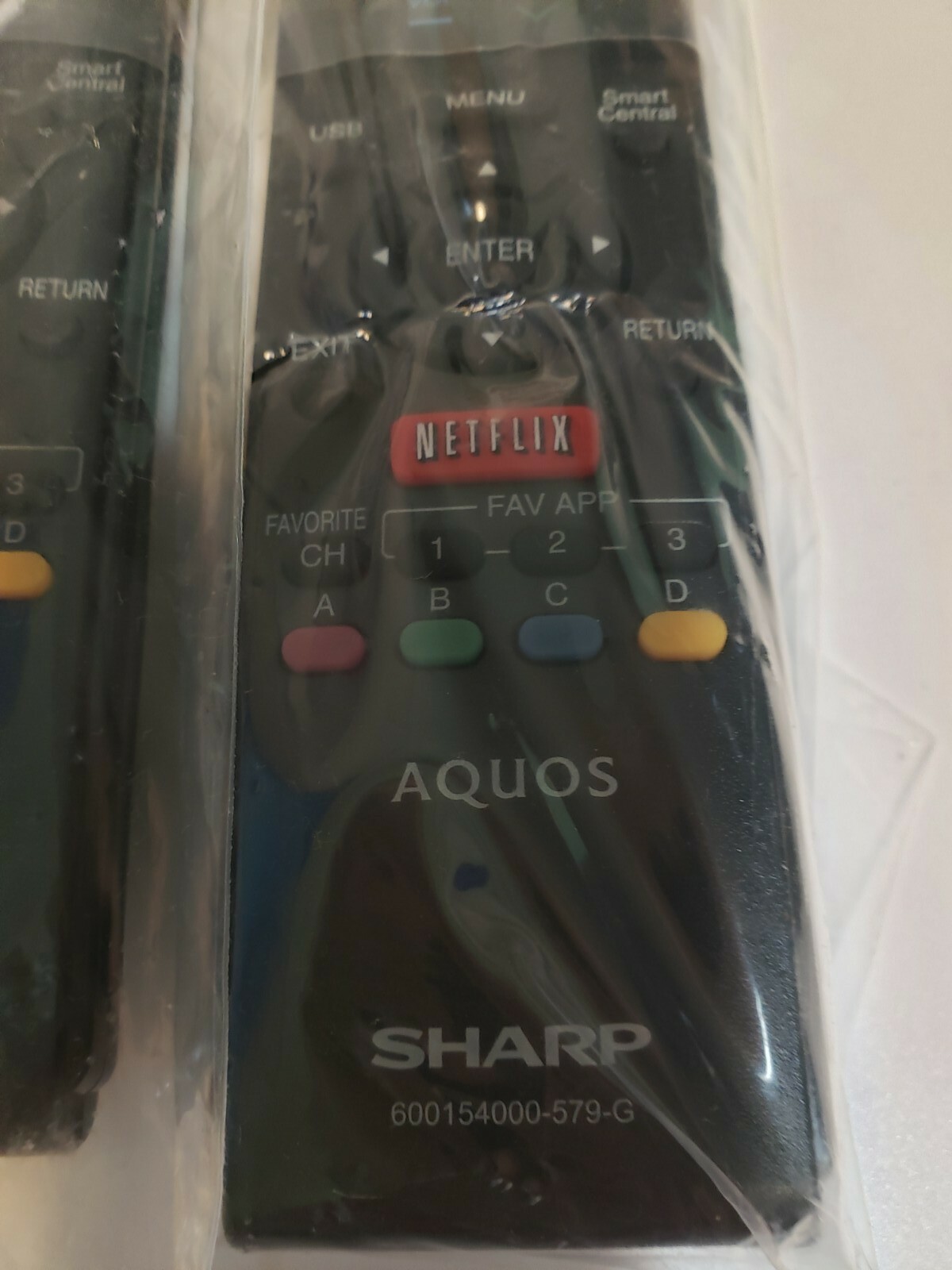 LOT of 2 SHARP AQUOS 600154000579G REMOTES. BRAND NEW eBay