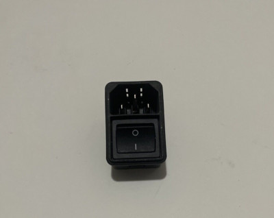 Schurter Power Entry Connector Receptacle  Male Blades  -  Module